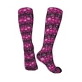thumbnail image 5 of Lsque Snowflakes And Christmas Printed Crew Socks Men's Women's LightWeight Thin Casual Calf Socks ,Knee High Socks,Cotton Socks, 5 of 9