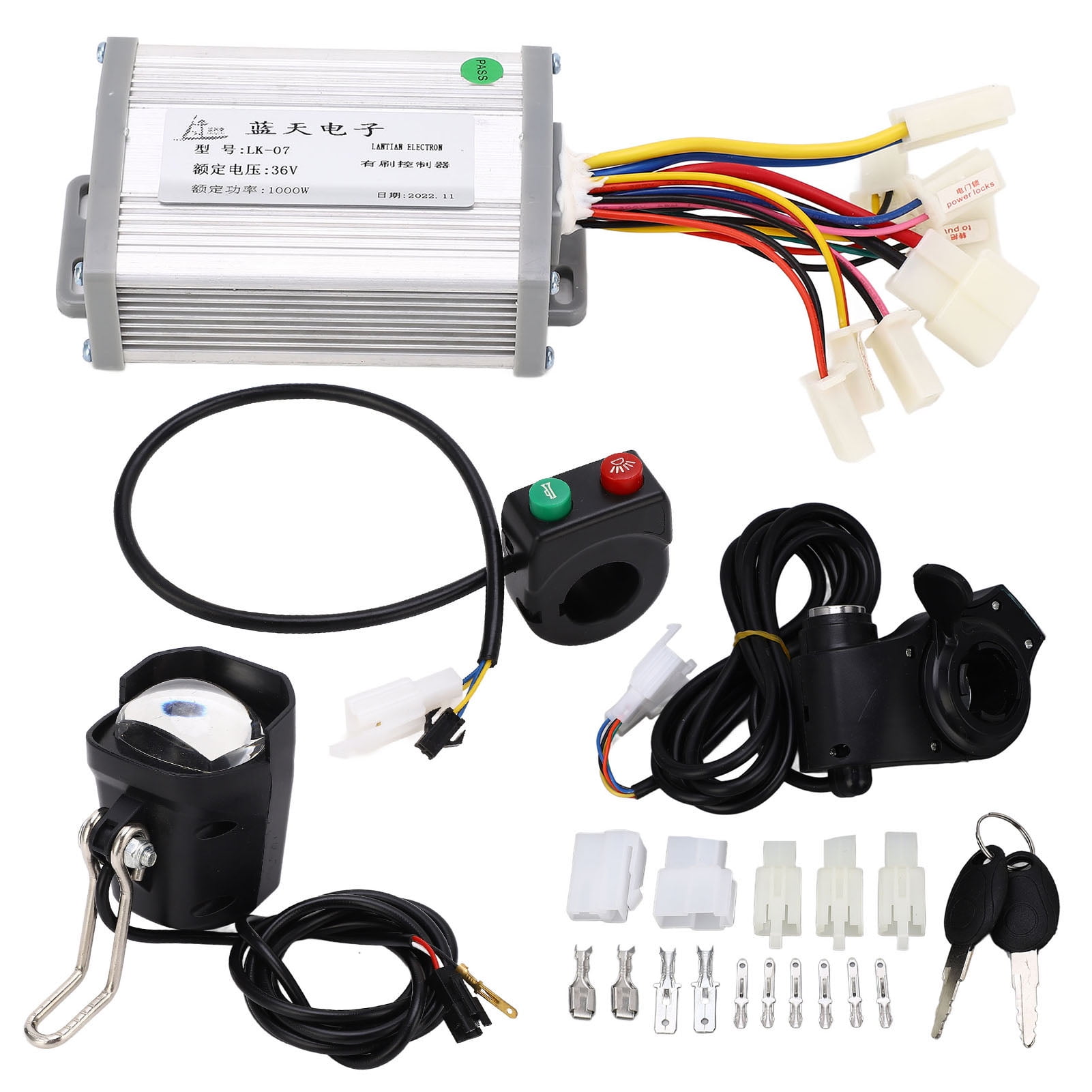 Electric Controller Kit, 36V Undervoltage Protection Electric Bike