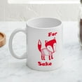 thumbnail image 4 of CafePress - For Fox Sake Mugs - 11 oz Ceramic Mug - Novelty Coffee Tea Cup, 4 of 6