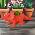 thumbnail image 3 of , contenedor , decoración artística, regalo ornamental, de bonsái de Cactus de , para el hogar, oficina, , Naranja Sunnimix Maceta suculenta, 3 of 8