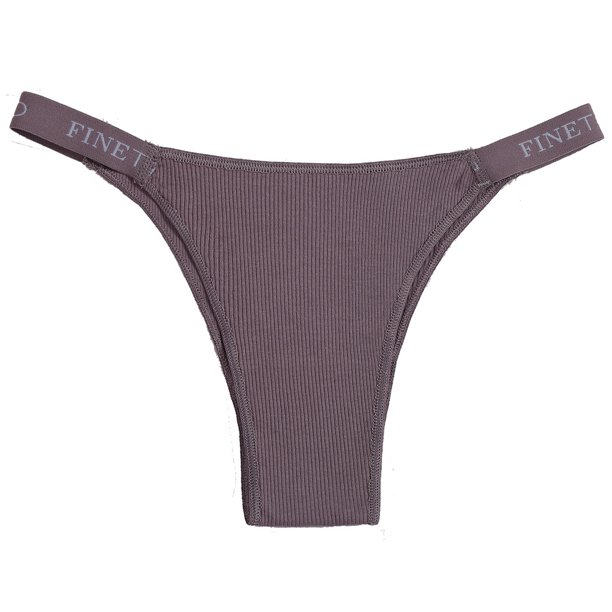 Finetoo anga Sexy de Algodón para mujeres Cintura G-stringpangjing