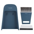 thumbnail image 1 of Mini Broom Dustpan Scraping Brush Set Household Desktop Cleaning Tools for CountertopNavy Blue, 1 of 10