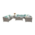 thumbnail image 2 of TK Classics Florence 11 Piece Outdoor Wicker Patio Furniture Set 11d, 2 of 2