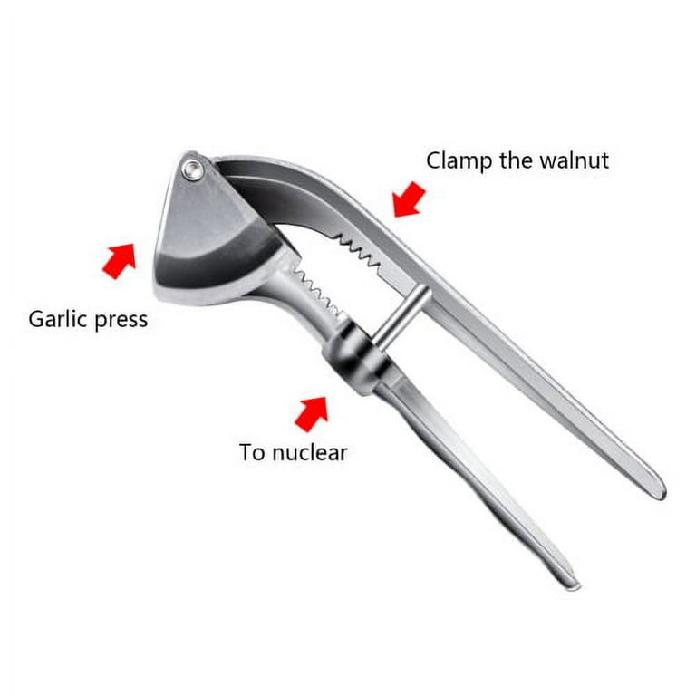 D-GROEE Garlic Crusher, Garlic Mincer to Press Clove and Smash Ginger  Handheld Zinc Alloy Rust-proof Tool for Kitchen