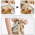 thumbnail image 3 of Butterfly Stylish Chiffon Summer Beach Dress - Women's Fashionable Polyester Strap Sun Dress, 3 of 6