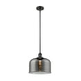 thumbnail image 3 of Innovations Lighting 201S X-Large Bell X-Large Bell 1 Light 12" Wide Pendant - Black /, 3 of 7