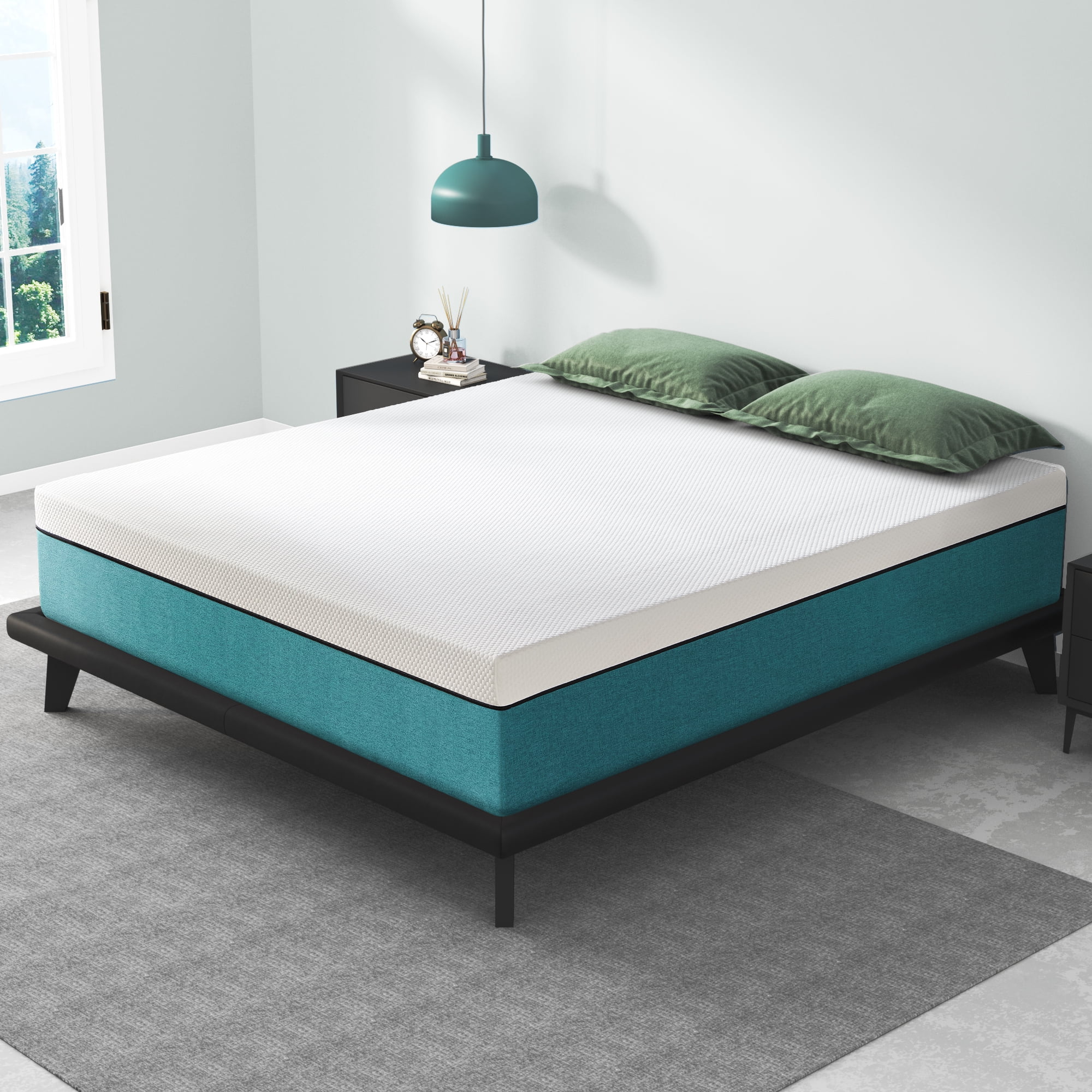Full Size Mattress, Telino 10'' Medium Memory Foam Mattress in a Box with Breathable, Full, Adult