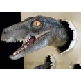 thumbnail image 1 of Estatua de dinosaurio 3D, decoración de dinosaurio, pared rota, accesorio colgante de dinosaurio que estalla, adornos de resina de dinosaurio (azul) oso de fresa Electrónica, 1 of 5
