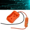 thumbnail image 4 of Battery Adapter, Smoothly  ABS Safe Battery Converter Perfectly Match  For Camping Equipment, 4 of 8