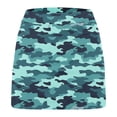 thumbnail image 4 of HomeGardon Back to School Skirts for Girls Girl Skort Fashion Camouflage Loose High Waist A-line Fake Two Piece Sports Pants Skirt Half Body Skirt, 4 of 7