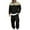 01 Black, variant on YueHuiYing Men's Hooded Athletic Tracksuit Sweatsuit Long Sleeve Full-Zip Jogging Sweatpants 2 Piece Patchwork Sportsuits