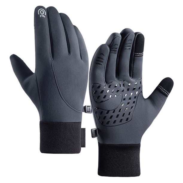 Bsvklp Guantes Esquí para Al Aire Libre Guantes Impermeables para Mantener El Calor Pantalla Táctil (Gris M)