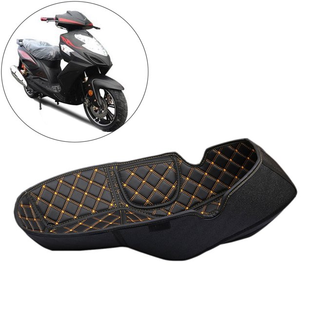 Funda de cojín antideslizante a prueba de polvo perfecl para asientos de motocicleta PCX150 32x18x13cm
