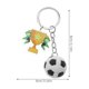 thumbnail image 3 of Llavero creativo de fútbol para bolsos, elegantes llaveros de fútbol, llaveros de fútbol únicos, delicados llaveros colgantes para bolsos, regalos de fiesta., 3 of 6