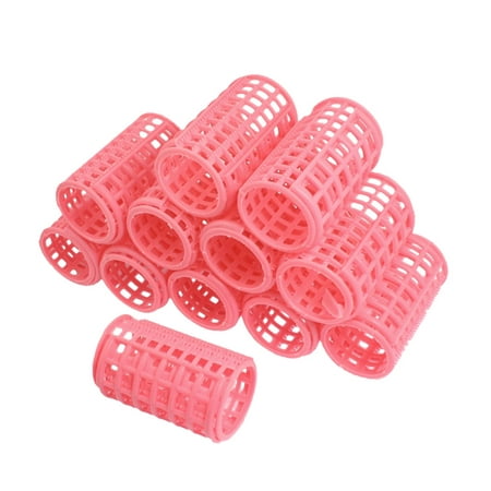 Plastic Hair Rollers Curlers for Short Long Hair DIY 12 (Best Rollers For Short Hair)
