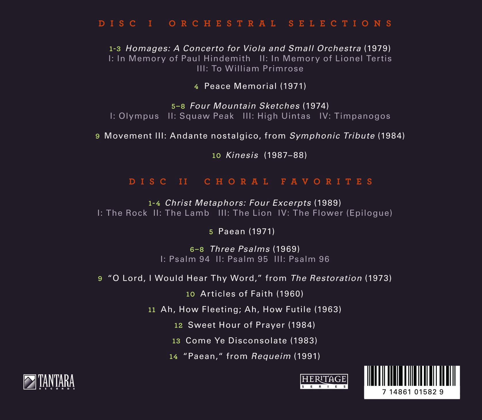 Bradshaw / Takahira / Reich / Holden - Selected Works - Music & Performance - CD