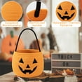 thumbnail image 5 of CHERISHGARD Set of 2 4L Halloween Cute Cotton Rope Baskets for Kids ,5.9 in*5.9 in*5.9 in ,Halloween Party Baskets for Candy,Toys, 5 of 6