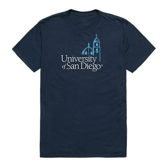 University of San Diego Mens Institutional Tee - Navy - 2X