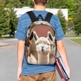 thumbnail image 4 of Disketp Cute Alpaca in Daze Mochila Escolar de 15 Pulgadas, Mochila Ligera para Estudiantes, Viajes y Trabajo, Cómoda y Resistente para el Uso Diario, 4 of 6