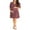 wineredwhitedots, variant on Women Maternity Dress Casual V Neck Dot/Floral Print Half Sleeve Dress for Pregnancy Clothes Photoshoot,whitereddots,XL