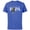 Royal Heather, variant on Star Wars Yoda Lightsaber Best Papá Birthday Día del Padre - Short Sleeve Cotton T-Shirt for Adults - Customized-Black