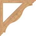thumbnail image 3 of Ekena Millwork 3 1/2"W x 46"D x 46"H Funston Traditional Smooth Bracket, Western Red Cedar, 3 of 4