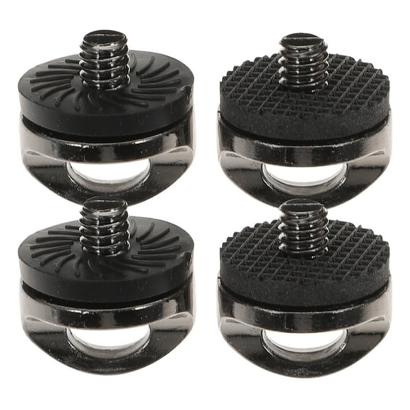 Zehuanyu  4 Pcs Camera D-Ring Screw Wrist Strap Mounting Dual Harness Cuff