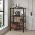 thumbnail image 5 of Tcbosik 4-Tier Metal Wire Shelving Unit, Adjustable Standing Storage Rack, Heavy Duty Metal Organizer for Kitchen, Pantry, Garage, Black, 5 of 9