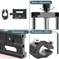 thumbnail image 4 of Aluminum Alloy Motorcycle Phone Mount Holder, Universal Bike Phone Support Bracket for Navigation, Durable Lightweight Phone Stand for Motorcycles and Bicycles, 4 of 6