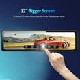 thumbnail image 6 of 12 Inch Car Mirror 8.1 Dvr Dash Camera 1080P Dual Camera GPS Navigation ADAS Remote Car Video Surveillance ,Clear Images, 6 of 7