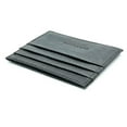 thumbnail image 5 of Black Genuine Leather Men's Wallet ID Credit Card Thin Holder Minimalist Ultra Thin Billfold, 5 of 7