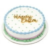 Gold Happy Easter Script Layon Cake Decoration (1 piece)