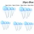 thumbnail image 1 of 20pc Ball Cake Topper Birthday Party Baby Shower Wedding Christmas Ball Decer, 1 of 9
