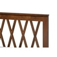 thumbnail image 4 of Baxton Studio Malene Twin Size Brown Finished Wood Platform Bed, 4 of 8