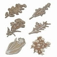 thumbnail image 6 of Wood Stamp Flower Stamp Decorative Stamp Retro Craft Stamp Plant Stamp, 6 of 12
