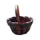 thumbnail image 1 of Cesta de bambú para guardar alimentos en casa de muñecas, hecha a mano, escala 1:6 1/12, para sala de estar BJD vino rojo, 1 of 9