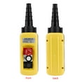 Crane Chain Hoist Push Button Pendant Controller with Emergency Stop