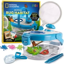 National Geographic Bug Catcher Kit – Bug Habitat, Field Guide, Glow-in-the-Dark Figures & More