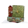thumbnail image 6 of Vintage Prints Christmas Kraft Wrapping Paper Sets (Reindeer-Mistletoe-SodaShoppe on Brown Kraft), 6 of 6