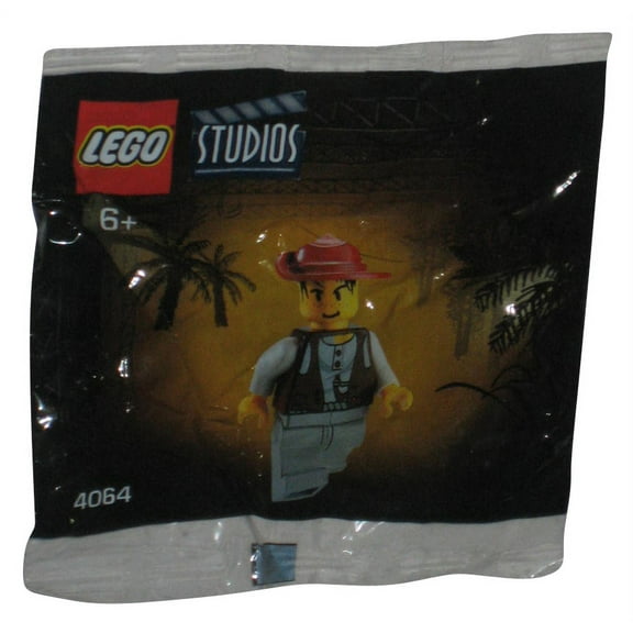 LEGO Studios (2001) Jurassic Park III Actor #2 Building Toy Mini Figure Bagged Set 4064