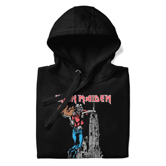 Iron Maiden NYC 1982 Vintage Tour Hoodie