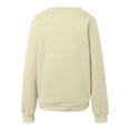 thumbnail image 5 of CHGBMOK V Neck Sweatshirt for Women Oversized Long Sleeve Pullover Fall Casual Tops with Pocket, 5 of 5