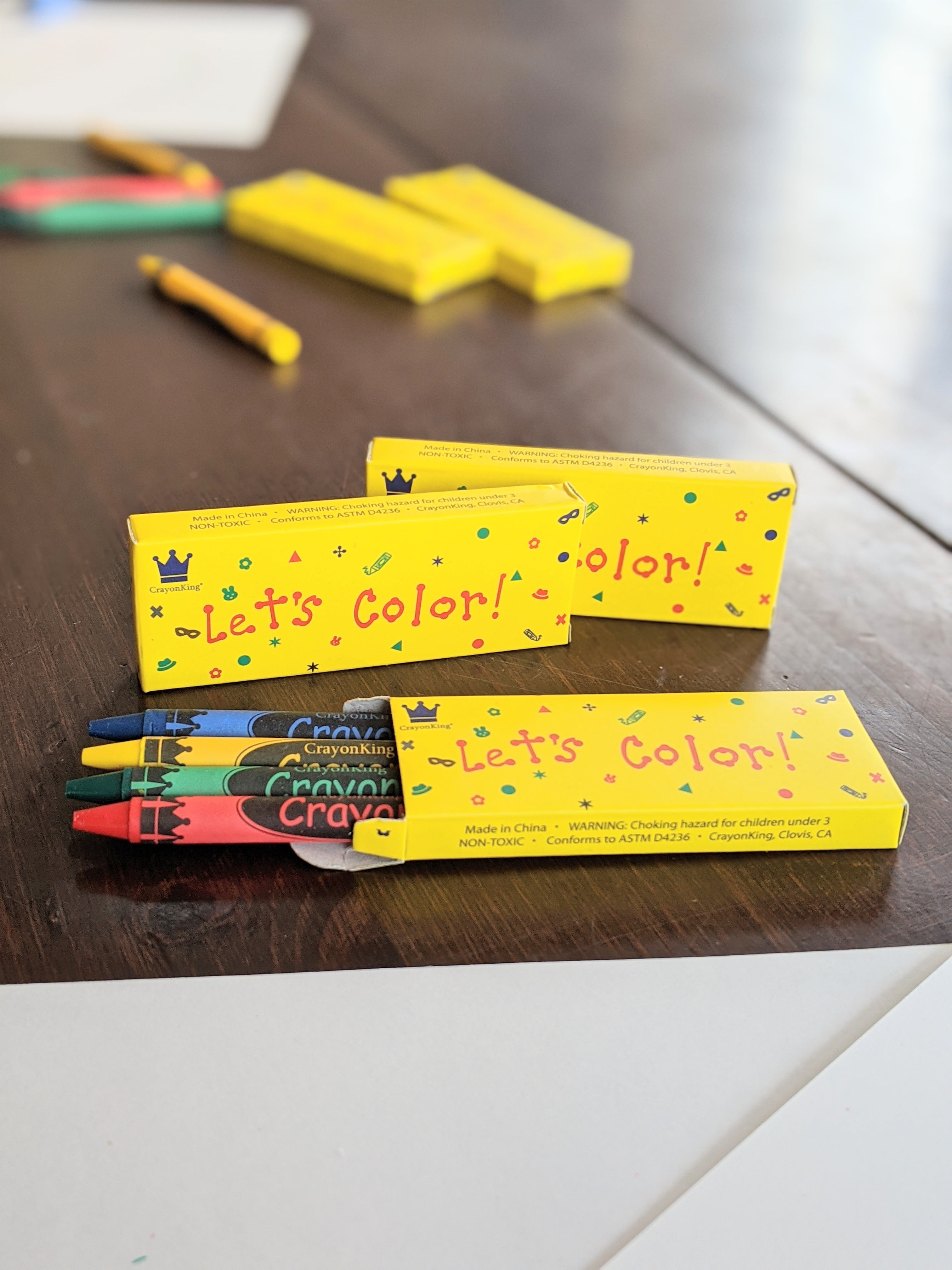 Crayon King Bulk Crayons - 4 Packs, Various Sizing — CrayonKing