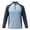 Sky Blue, variant on Mens Quarter Zip Training Tops Long Sleeve Quick Dry Breathable Splicing Fast Dry Tees Summer Athletic Running Track Sports Shirts