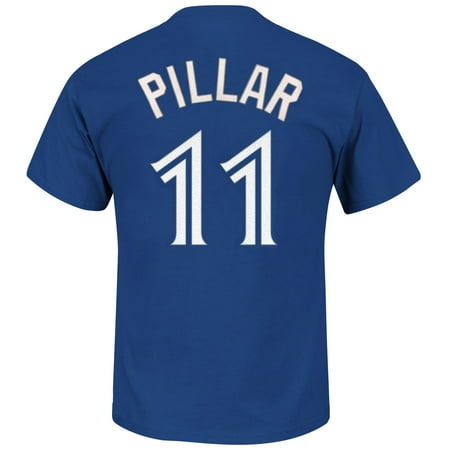 Toronto Blue Jays Kevin Pillar MLB Player Name & Number T-Shirt - Majestic