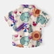 thumbnail image 3 of Camisa de manga corta con solapa de verano para niños de 2 a 6 años, camisas de estilo abstracto a la moda para exteriores, Tops para vacaciones en la playa, ropa para niños, 3 of 6