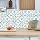 thumbnail image 5 of Pegatinas de celosía esmerilada para azulejos | Adhesivos de PVC autoadhesivos para pared y suelo para cocina, baño y dormitorio | Azulejos autoadhesivos para salpicadero de 20 x 20 cm (paquete de 6), 5 of 6