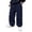 25P-Navy, variant on ZXLBBD Boys Jogger Pants Winter Thermal Sweatpants with Elastic Waistband Solid Color for Casual Sports Durable Loose School Wear