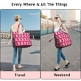 thumbnail image 5 of Pink Breast Cancer Travel Tote Bags for Women Carry On,Large Weekender Bags for Women Travel,Multi Functional Duffle Bag for Work,Shopping,Sports, 5 of 5