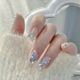 thumbnail image 3 of 10 hojas de pegatinas de mariposa para decoración de uñas, diseño autoadhesivo, puntas de manicura, decoración de uñas para mujeres y niñas, 3 of 6